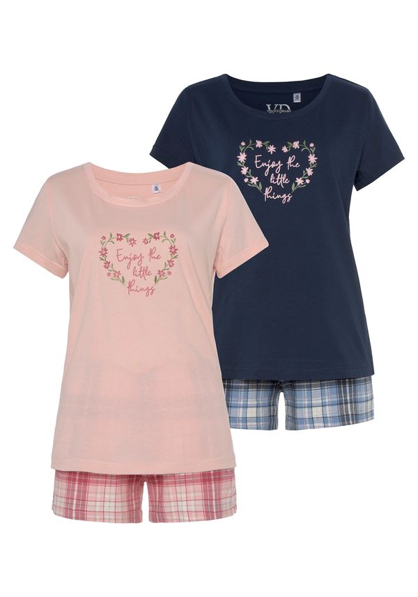 VIVANCE VIVANCE Kratke hlače za spavanje 'Dreams'  miks boja