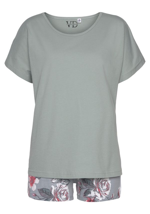 VIVANCE VIVANCE Kratke hlače za spavanje  plava / zelena / roza / bijela