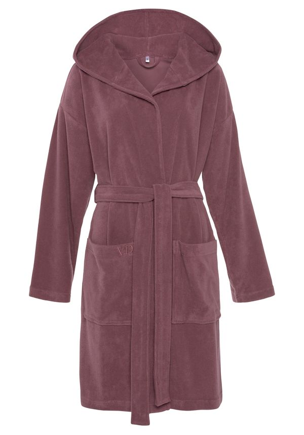 VIVANCE VIVANCE Kratki kupaći ogrtač 'Dreams'  sivkasto ljubičasta (mauve)