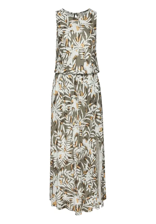 VIVANCE VIVANCE Ljetna haljina  smeđa / maslinasta / bijela