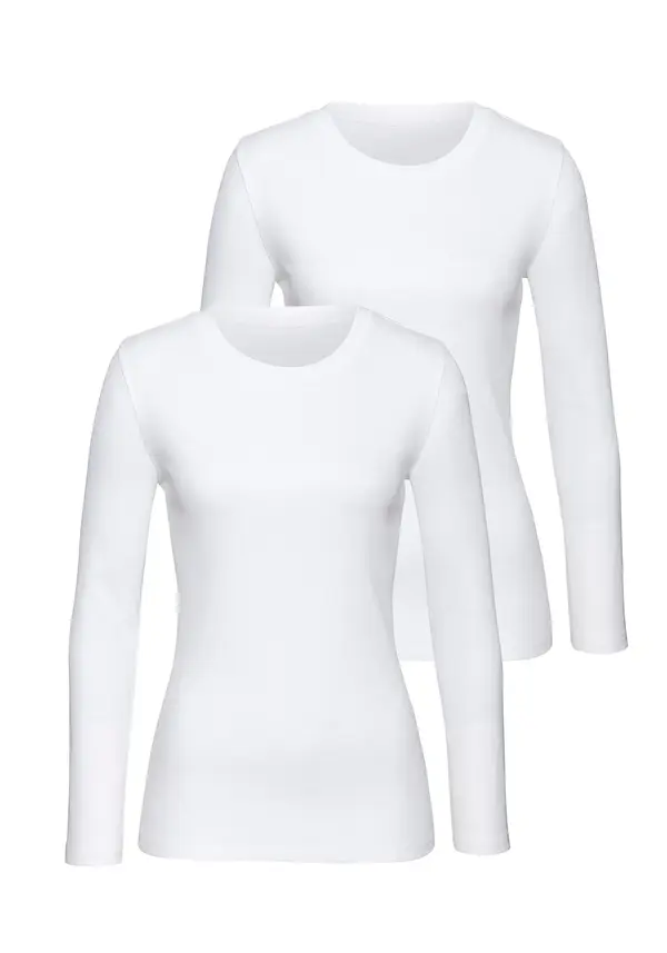 VIVANCE VIVANCE Majica  crna / bijela