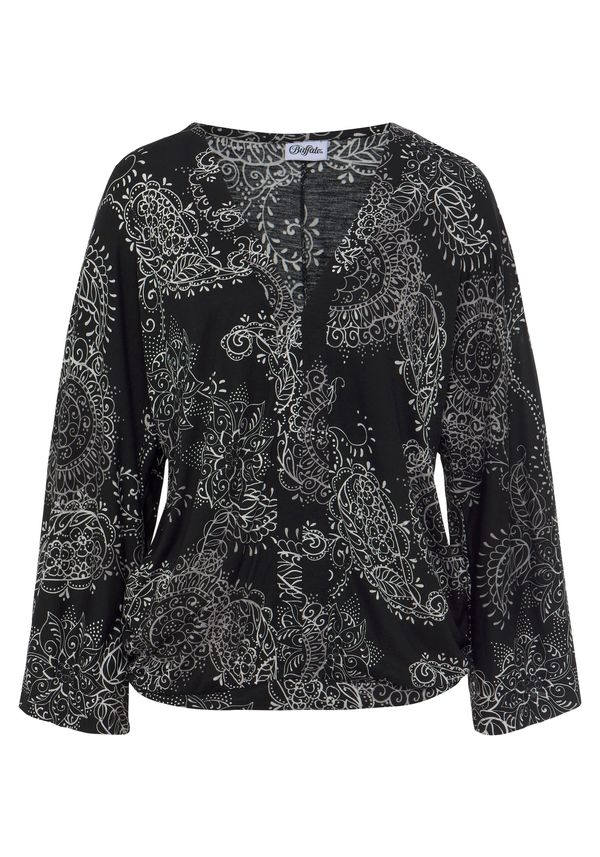 VIVANCE VIVANCE Majica  crna / bijela