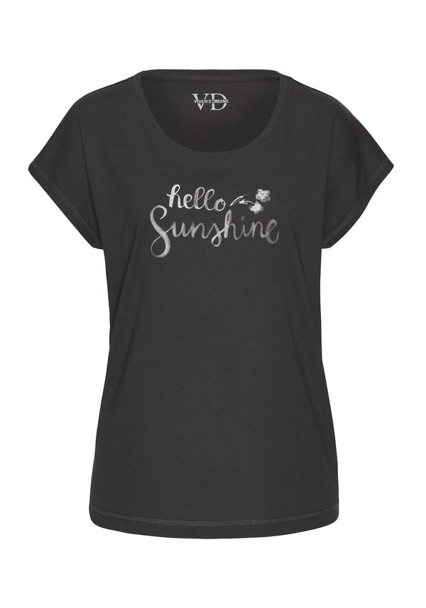 VIVANCE VIVANCE Majica 'Dreams'  crna / bijela