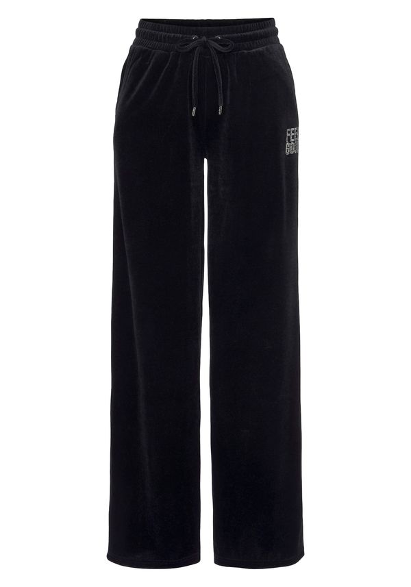 VIVANCE VIVANCE Pidžama hlače  crna