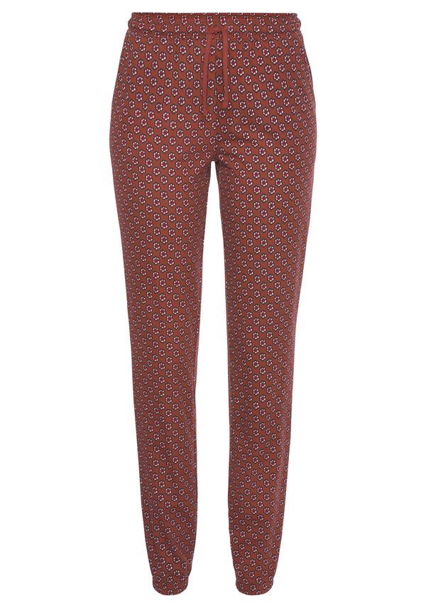 VIVANCE VIVANCE Pidžama hlače 'Dreams'  miks boja / hrđavo crvena