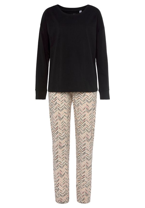 VIVANCE VIVANCE Pidžama  miks boja / crna