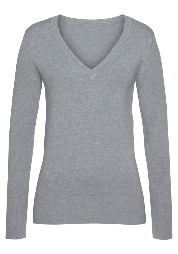 VIVANCE VIVANCE Pulover  siva melange