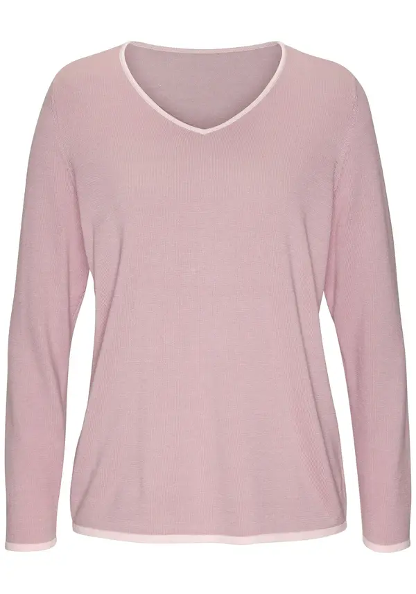 VIVANCE VIVANCE Pulover  sivkasto ljubičasta (mauve) / roza