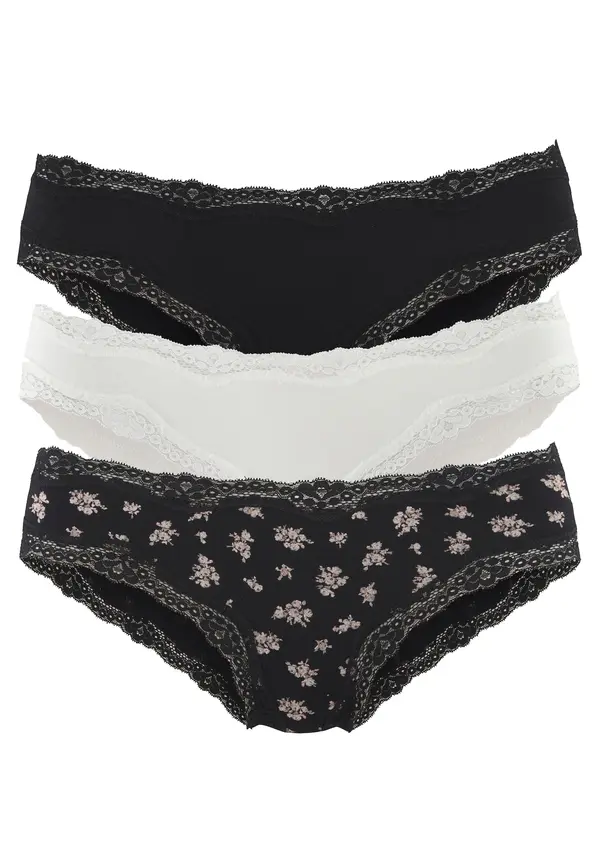 VIVANCE VIVANCE Slip  bež / crna / bijela