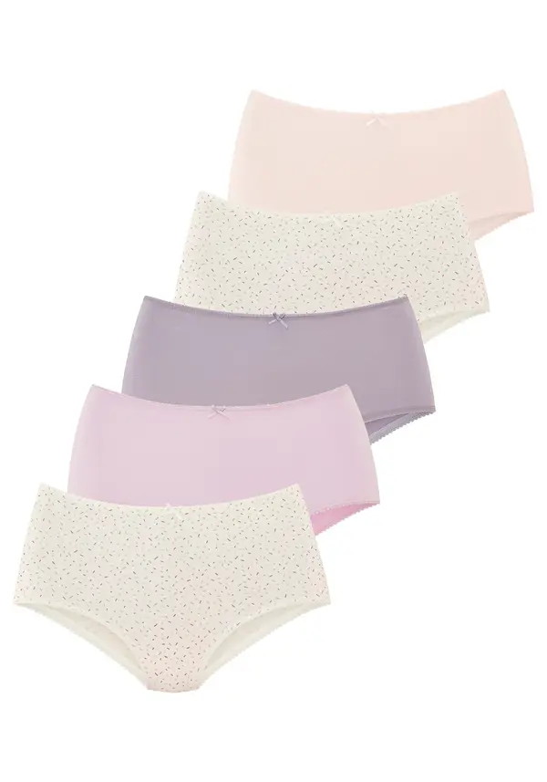 VIVANCE VIVANCE Slip  bež / lila / rosé / vuneno bijela