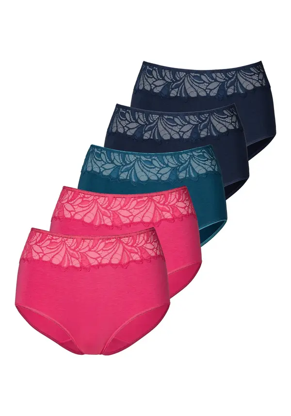 VIVANCE VIVANCE Slip  morsko plava / petrol / roza