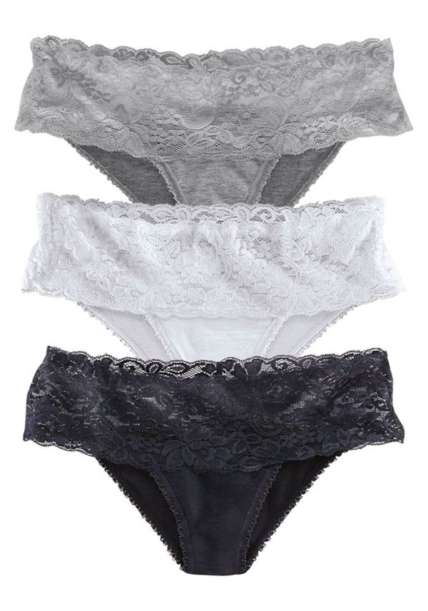 VIVANCE VIVANCE Slip  siva / crna / bijela