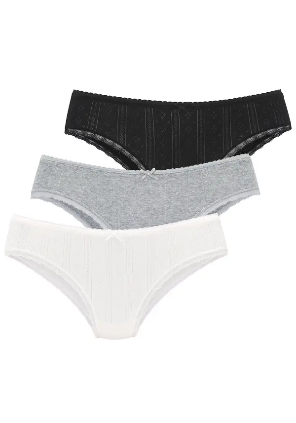 VIVANCE VIVANCE Slip  siva melange / crna / bijela