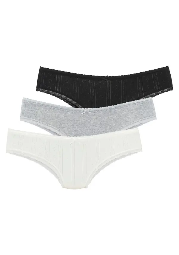 VIVANCE VIVANCE Slip  svijetlobež / siva / crna
