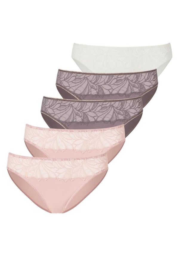 VIVANCE VIVANCE Slip  taupe siva / pastelno roza / bijela