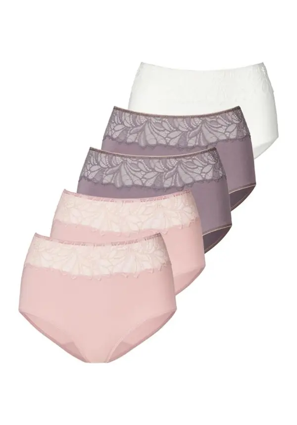 VIVANCE VIVANCE Slip  taupe siva / pastelno roza / bijela