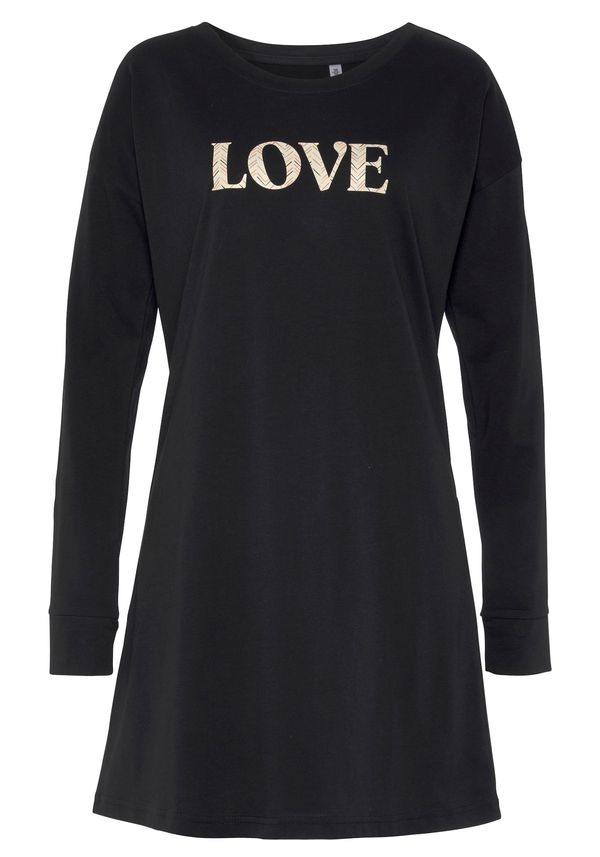 VIVANCE VIVANCE Spavaćica košulja  crna