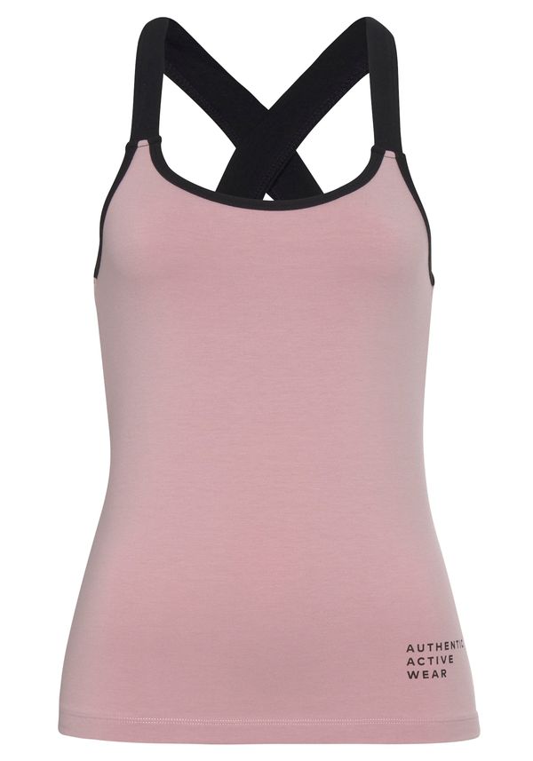 VIVANCE VIVANCE Sportski top  pastelno roza / crna