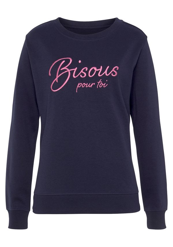 VIVANCE VIVANCE Sweater majica  plava / mornarsko plava / tamno plava