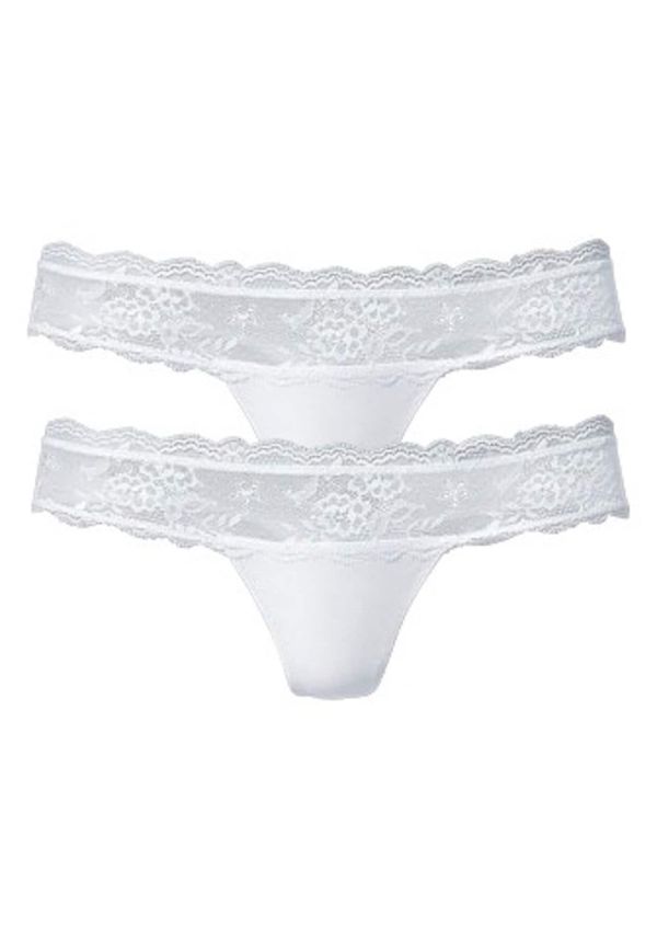 VIVANCE VIVANCE Tanga gaćice  bijela