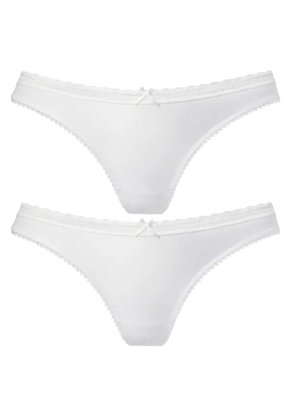 VIVANCE VIVANCE Tanga gaćice  bijela