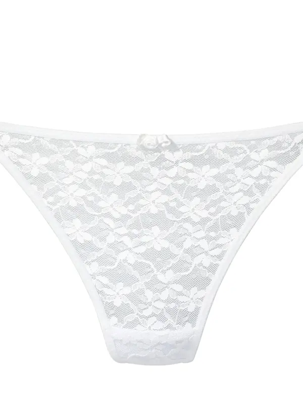VIVANCE VIVANCE Tanga gaćice  bijela