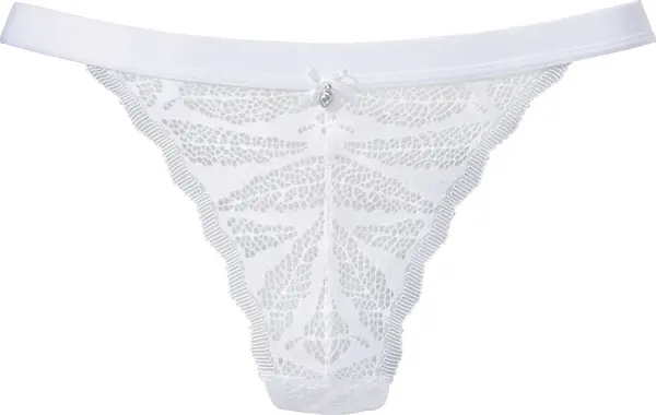 VIVANCE VIVANCE Tanga gaćice  bijela