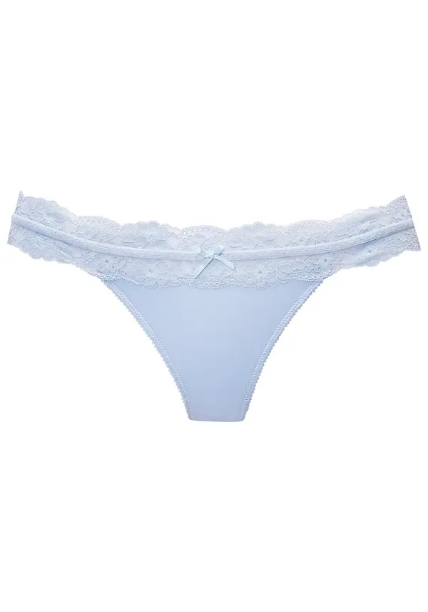 VIVANCE VIVANCE Tanga gaćice  svijetloplava