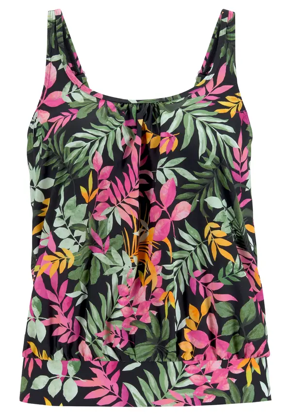 VIVANCE VIVANCE Tankini top  miks boja / crna