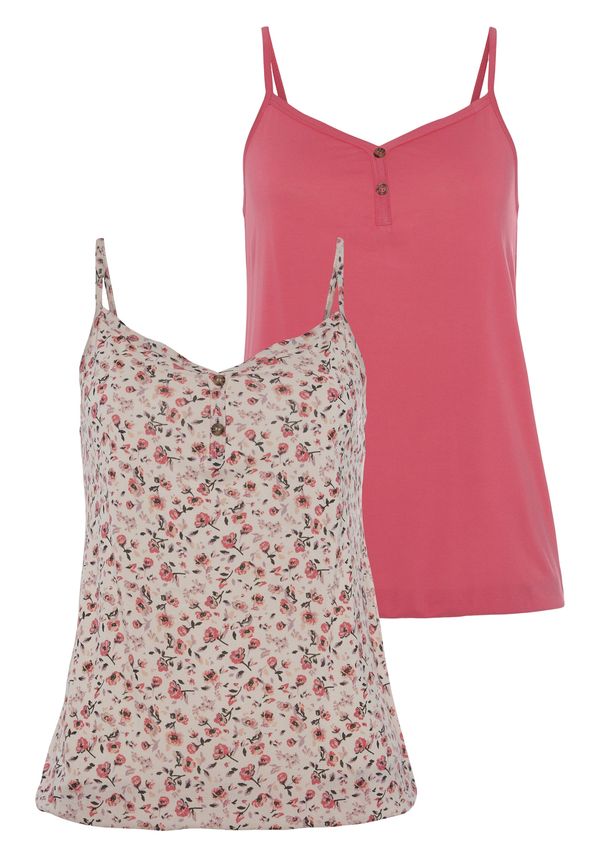 VIVANCE VIVANCE Top  bež / miks boja / krvavo crvena