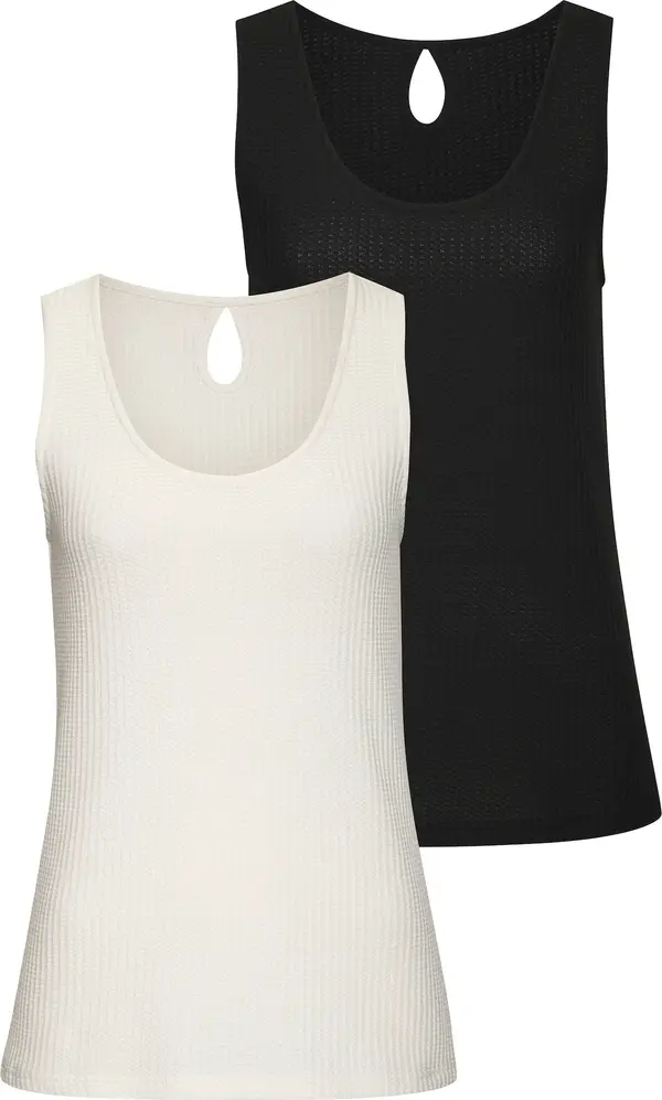 VIVANCE VIVANCE Top  boja pijeska / crna