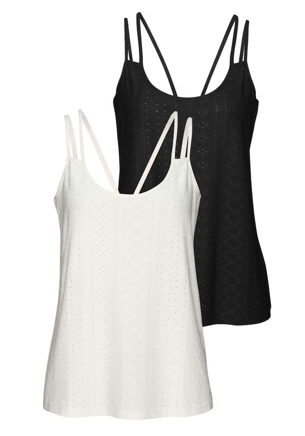 VIVANCE VIVANCE Top  crna / bijela