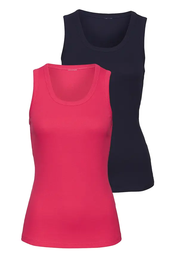 VIVANCE VIVANCE Top  kobalt plava / roza