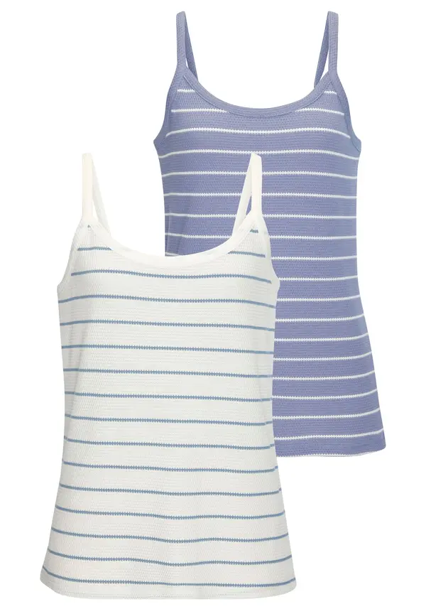 VIVANCE VIVANCE Top  plava / bijela