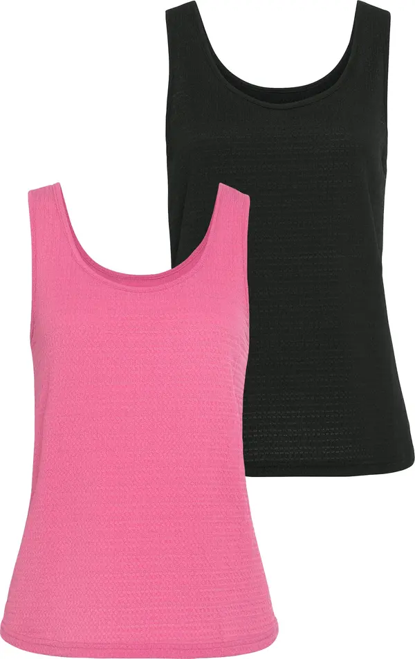 VIVANCE VIVANCE Top  roza / crna