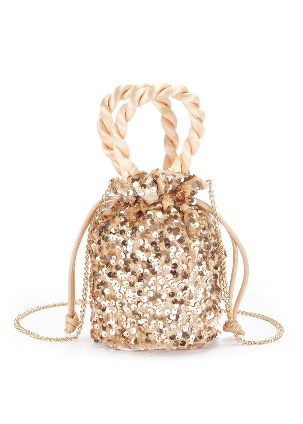 VIVANCE VIVANCE Torba preko ramena  pijesak / zlatna