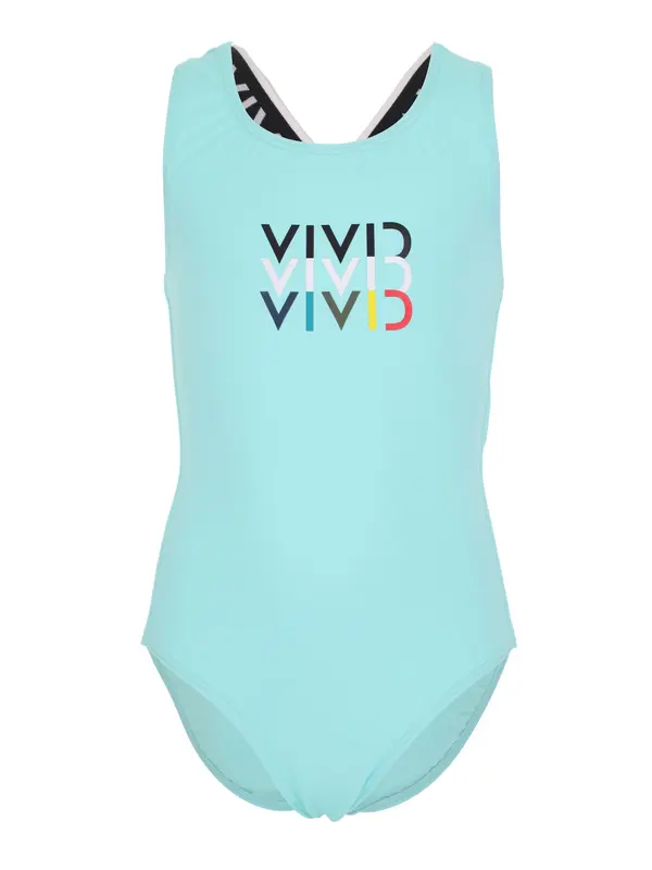 VIVID VIVID Jednodijelni kupaći kostim  svijetloplava / crvena / crna / bijela