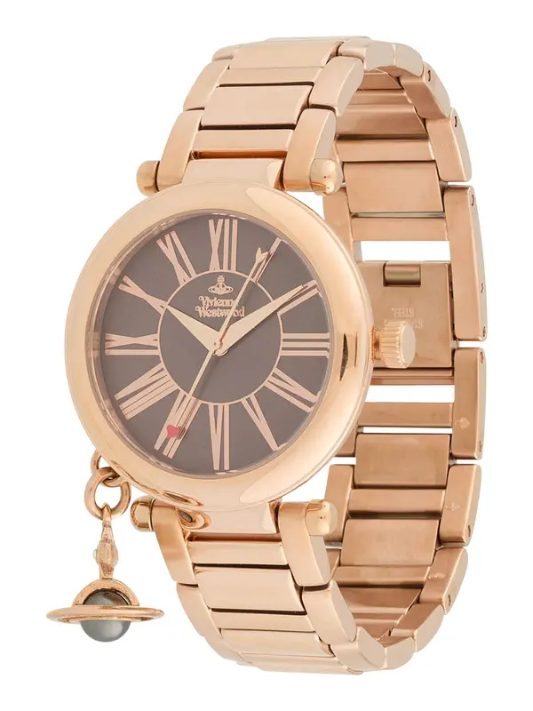 Vivienne Westwood Vivienne Westwood Analogni sat  tamno smeđa / rozo zlatna