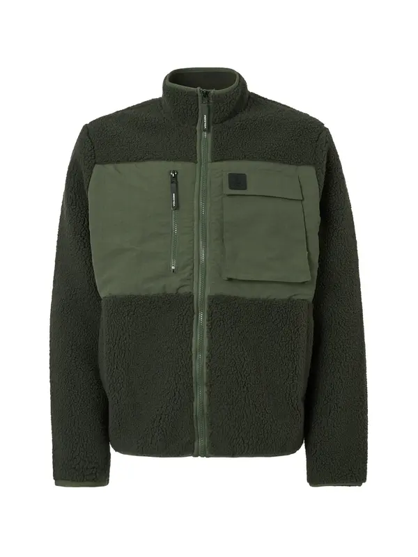 Volcom Volcom Flis jakna 'STORM STONE'  kraljevski zelena
