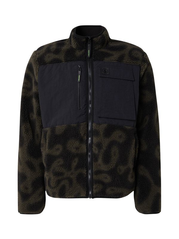 Volcom Volcom Flis jakna 'ZEPHYR'  maslinasta / crna