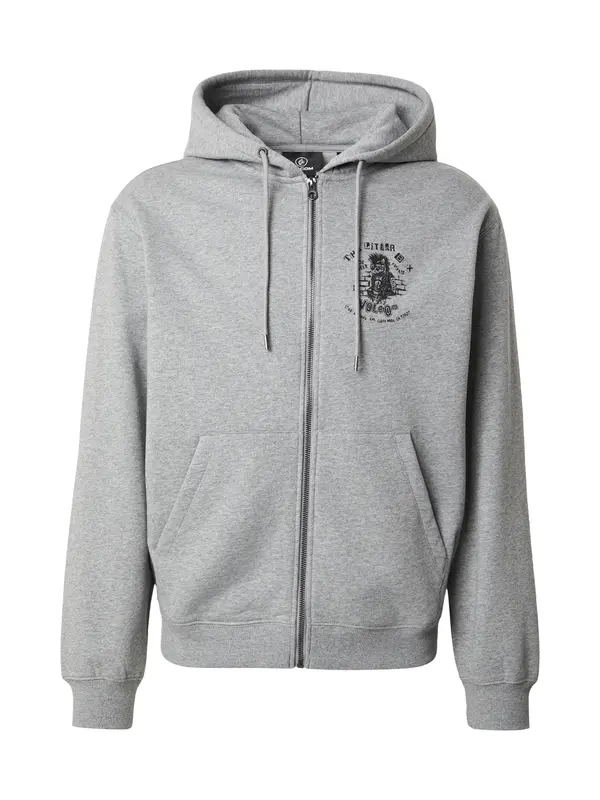 Volcom Volcom Gornji dio trenirke 'CATASTROPHY'  siva melange / crna