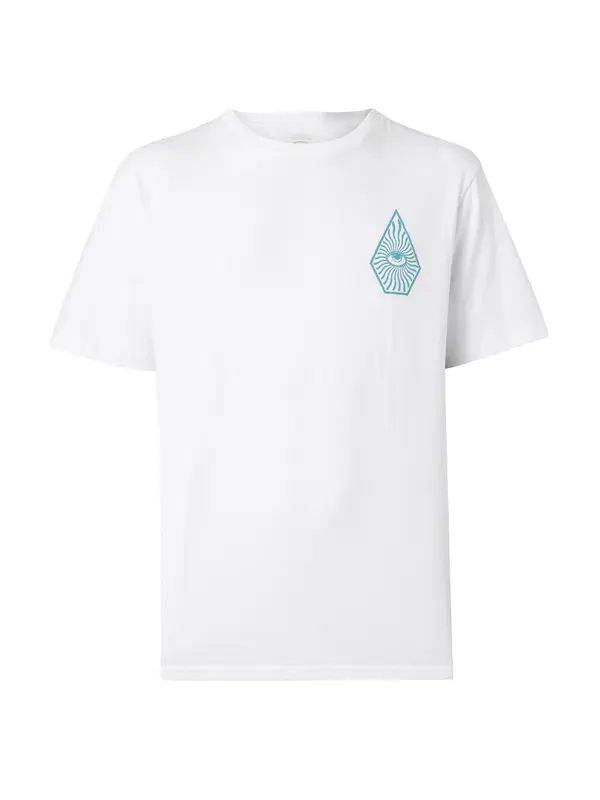 Volcom Volcom Majica 'ALL SEEING'  pastelno plava / svijetloplava / roza / bijela
