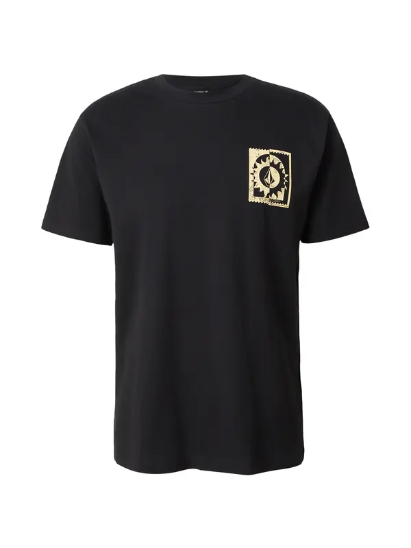 Volcom Volcom Majica 'BURNER'  svijetložuta / crna
