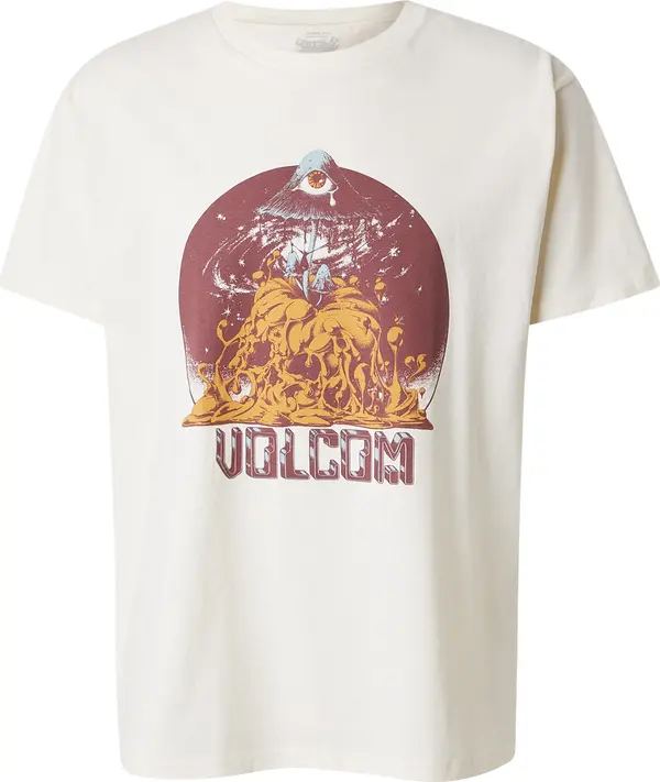 Volcom Volcom Majica 'FA CALLUM ROONEY'  med / klasično crvena / bijela