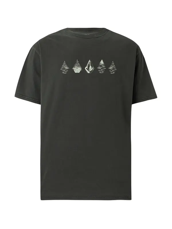 Volcom Volcom Majica 'LUNAR PHASES'  crna / bijela