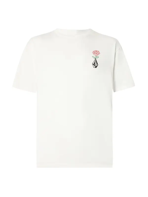Volcom Volcom Majica 'PLEASANTRY'  zelena / crvena / crna / bijela