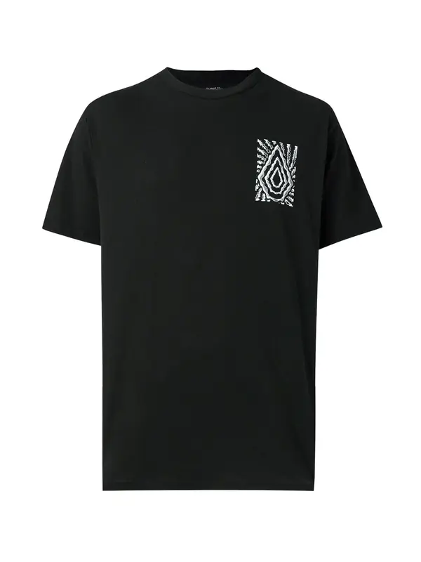 Volcom Volcom Majica 'RADIATON'  siva / crna / bijela