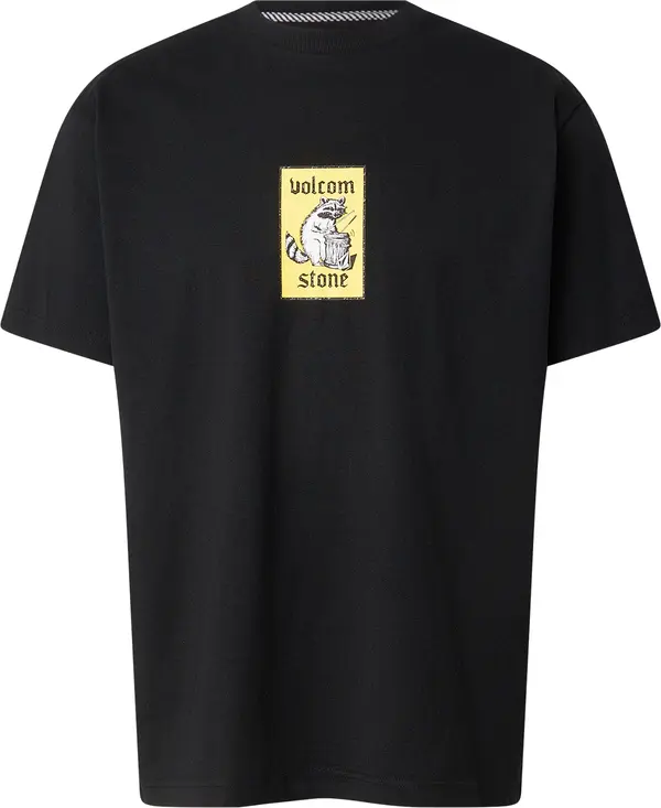 Volcom Volcom Majica 'ROCKOUT'  žuta / crna / bijela
