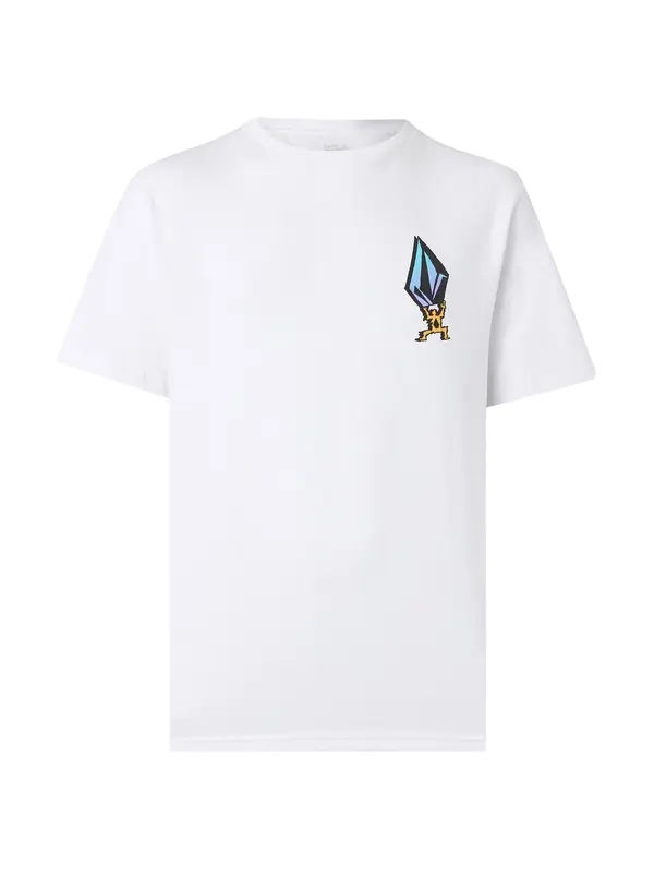 Volcom Volcom Majica 'STAR SHIELDS'  nebesko plava / lila / crna / bijela