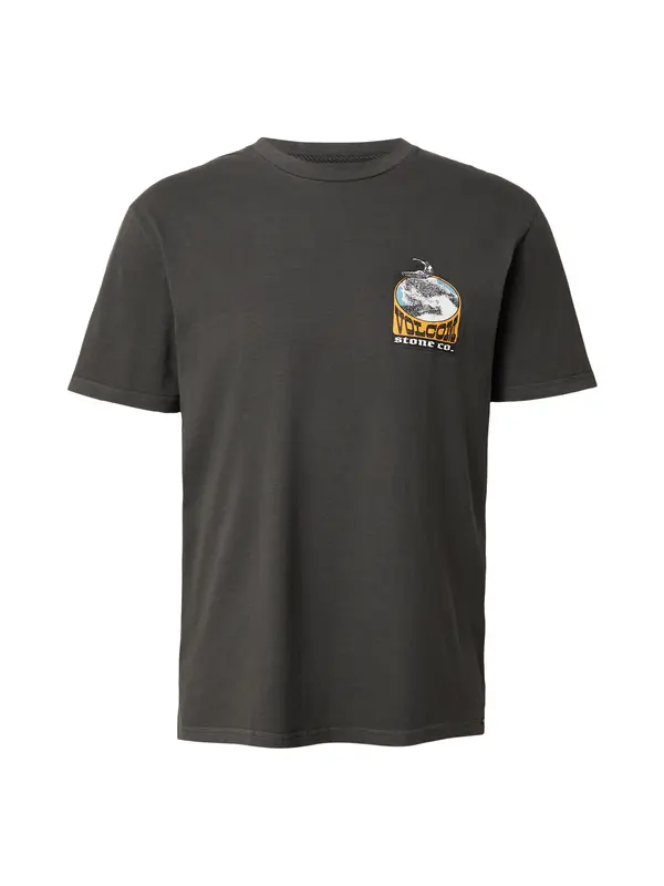 Volcom Volcom Majica 'ZURF CO PW SST'  svijetloplava / žuta / crna / bijela